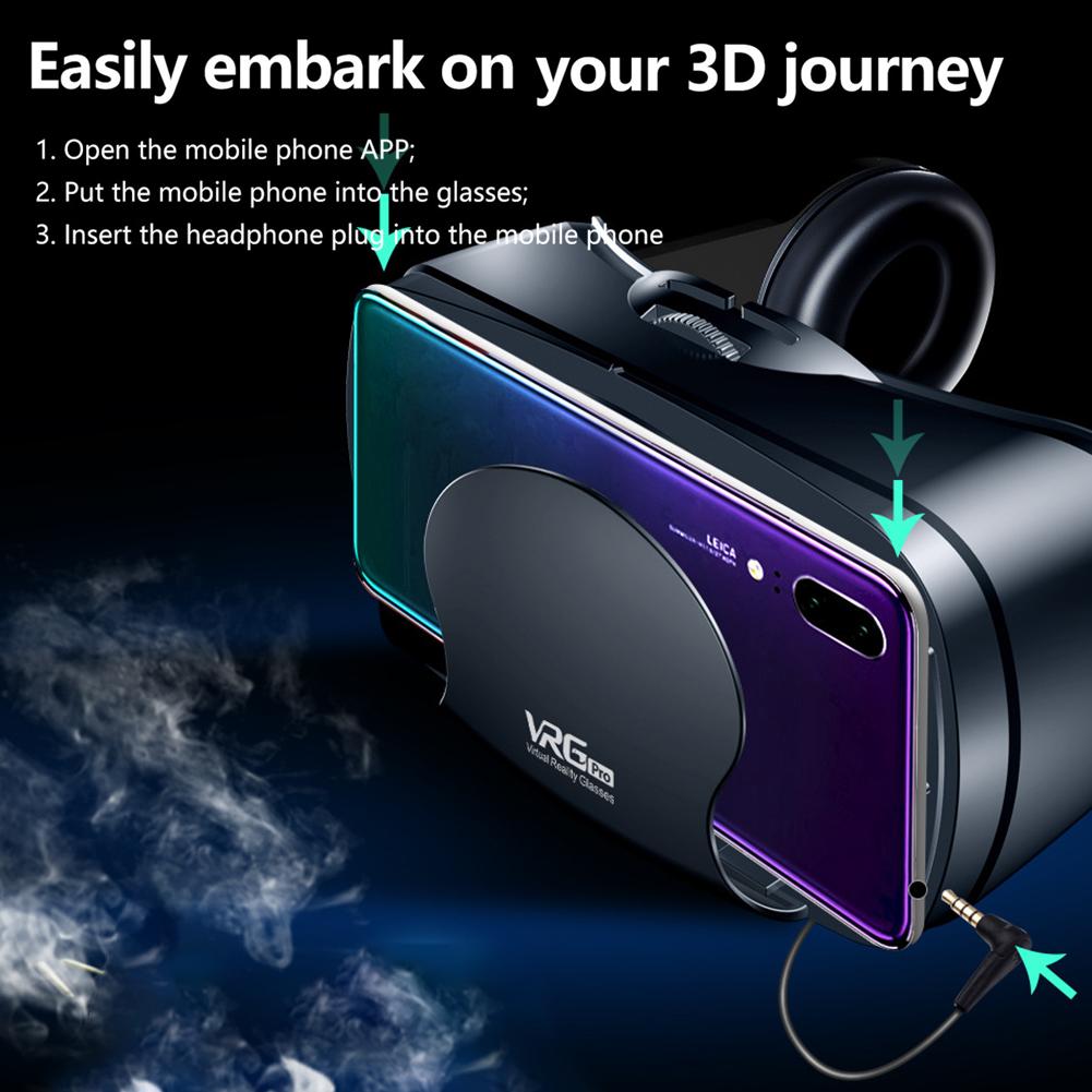 VRG Pro 3D 가상 현실 VR 안경 기기 헤드셋  - Vr Headset Pc 리뷰 및 가격