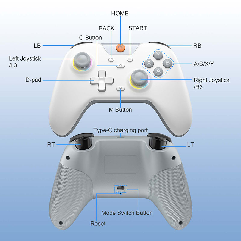 EasySMX X05 무선 게임패드 블루투스 게임 컨트 - Pc Gaming Lounge 리뷰 및 가격