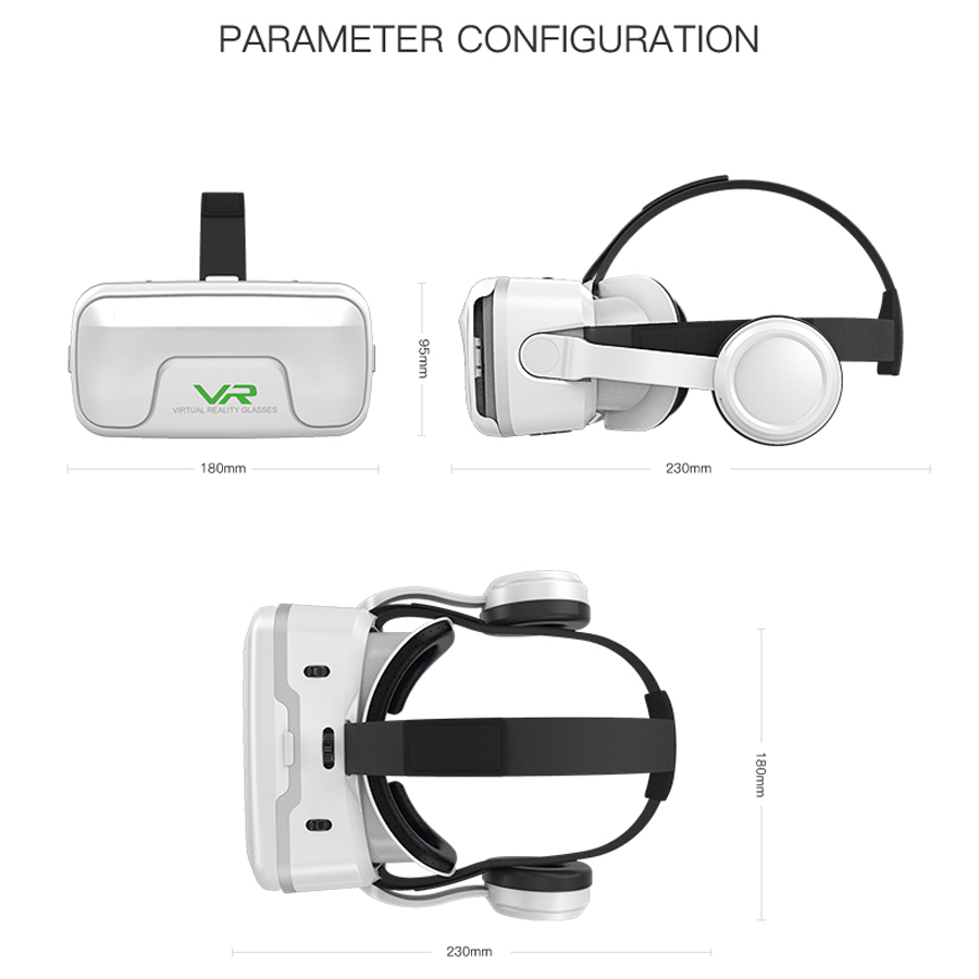 VR Shinecon 10.0 헬멧 3D 안경 스마트  - Vr Headset Pc 리뷰 및 가격