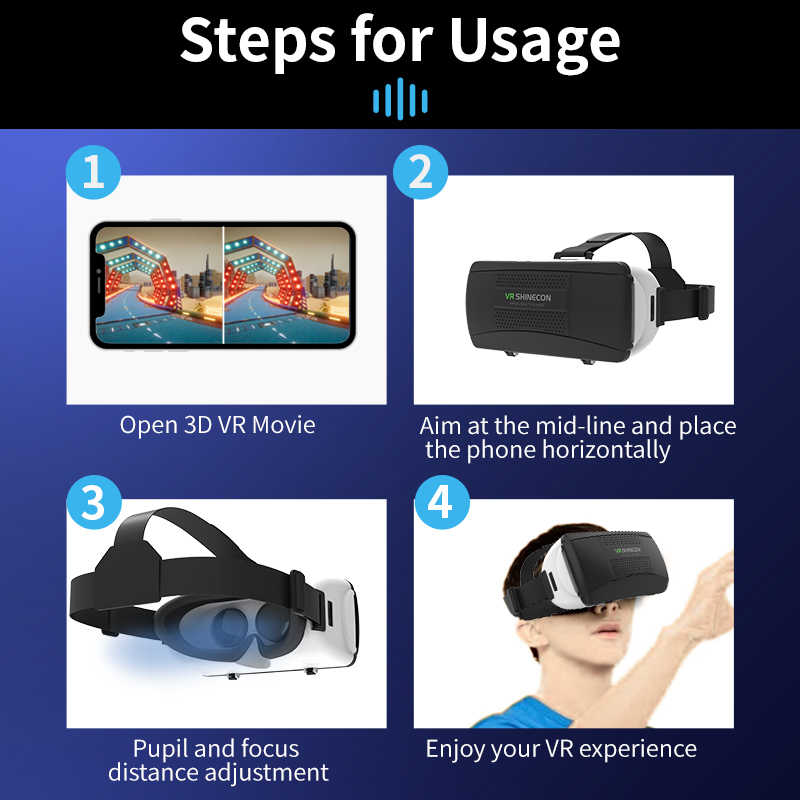 VR 안경 3D 헤드셋 가상 현실 헬멧 휴대폰 고글 장 - Vr Headset Pc 리뷰 및 가격