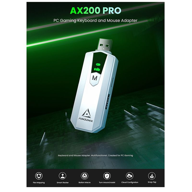 AIMZENIX AX200PRO PC 게임용 K&M 컨 - Pc Gaming Lounge 리뷰 및 가격