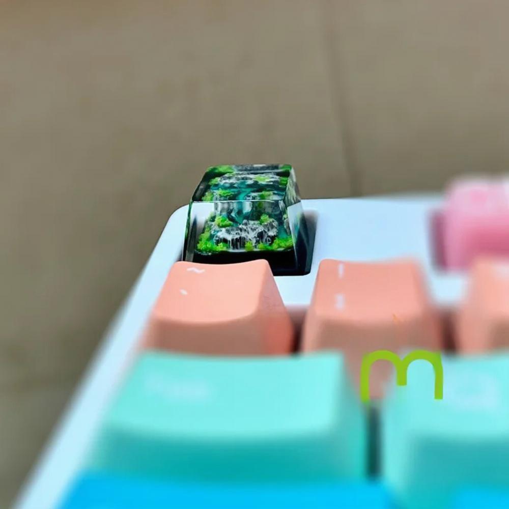 마운틴 앤 씨 아티산 레진 RGB 키캡 - 기계식 키보 - Pc Gaming Lounge 리뷰 및 가격