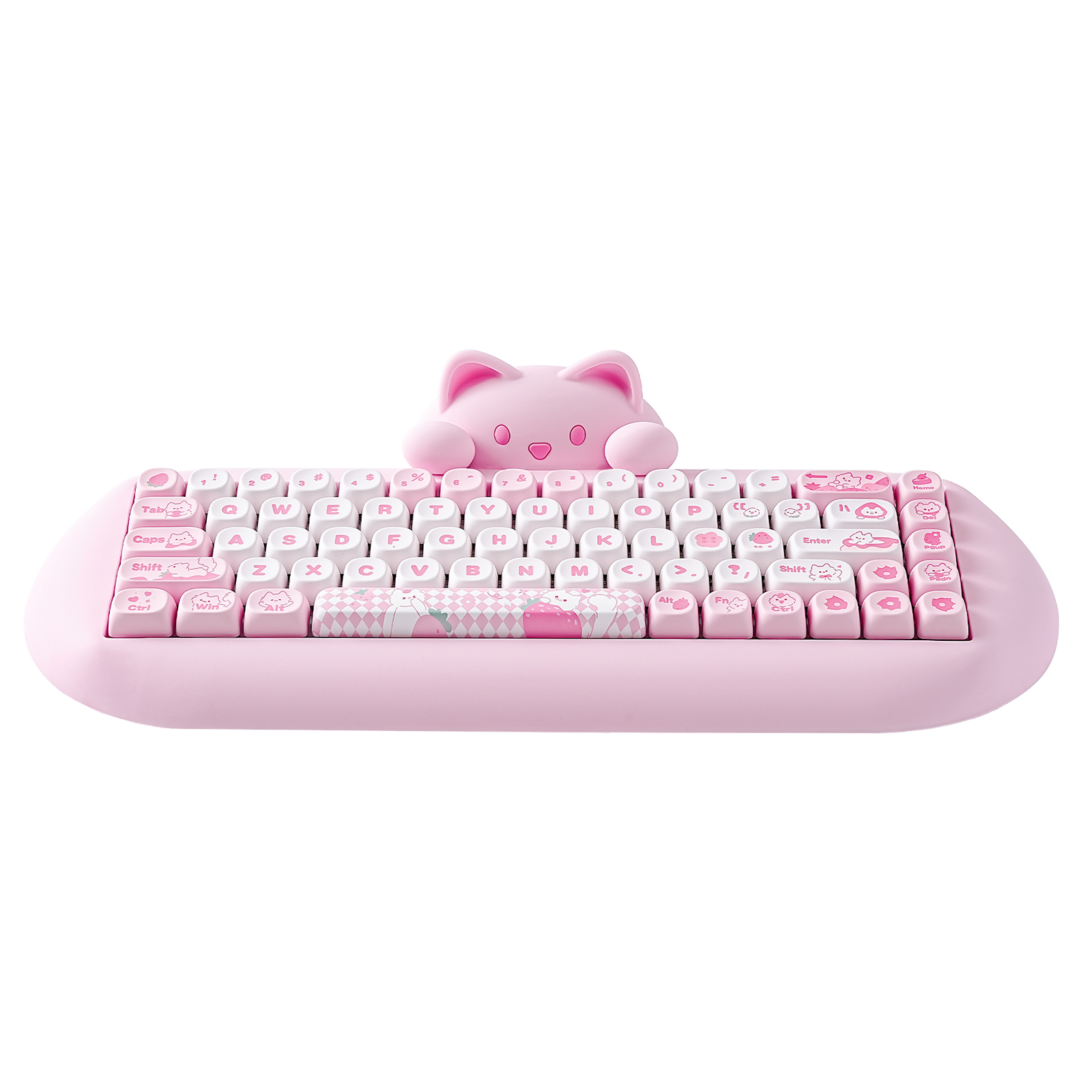 YUNZII C68 핑크 65% Hi-Fi 귀여운 고양 - Pc Gaming Pink 리뷰 및 가격