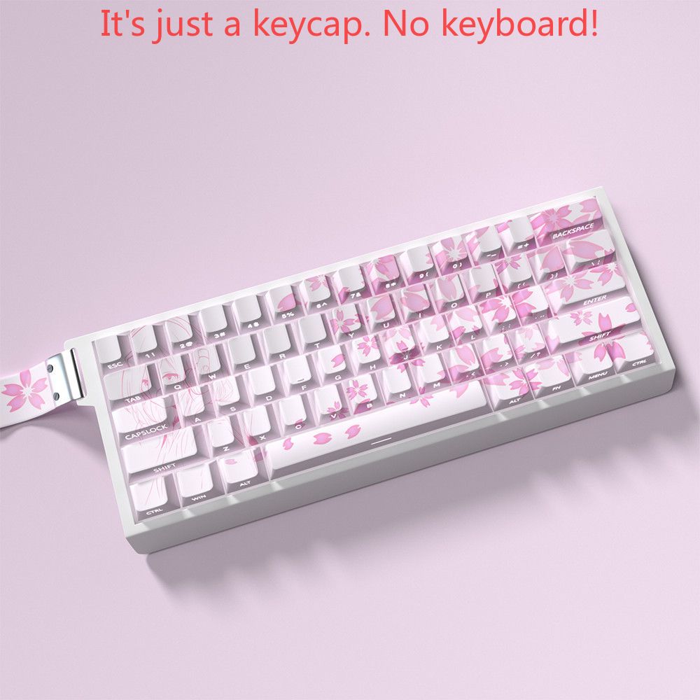 74 키 PBT Nakano Sanjiu 핑크 보조 키 - Pc Gaming Pink 리뷰 및 가격